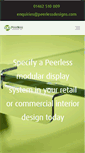 Mobile Screenshot of peerlessdesigns.com